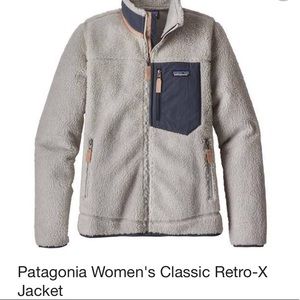 ISO Patagonia retro x jacket S tailored gray/ blue